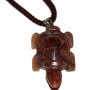 Колие от естествен камък Brown Turtle Т11